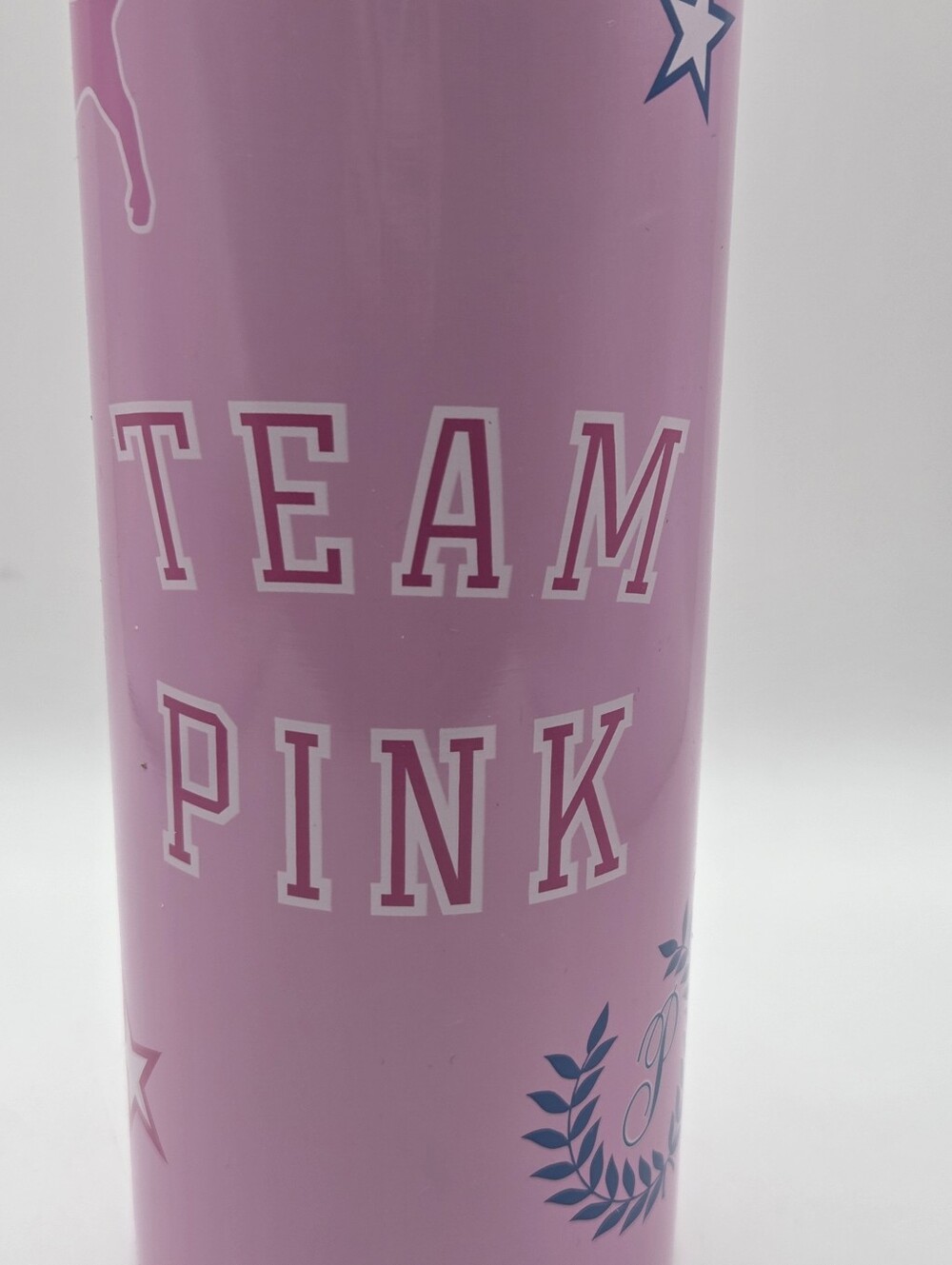 Victoria's Secret PINK Team PINK Metal Water Bottle New!! - Picture 2 of 5